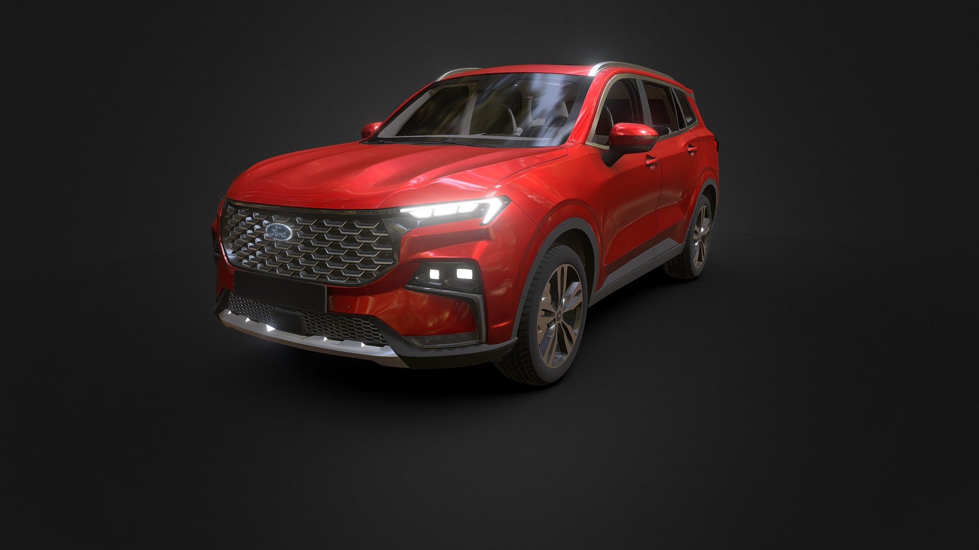 Ford Equator Sport 2022 3d model