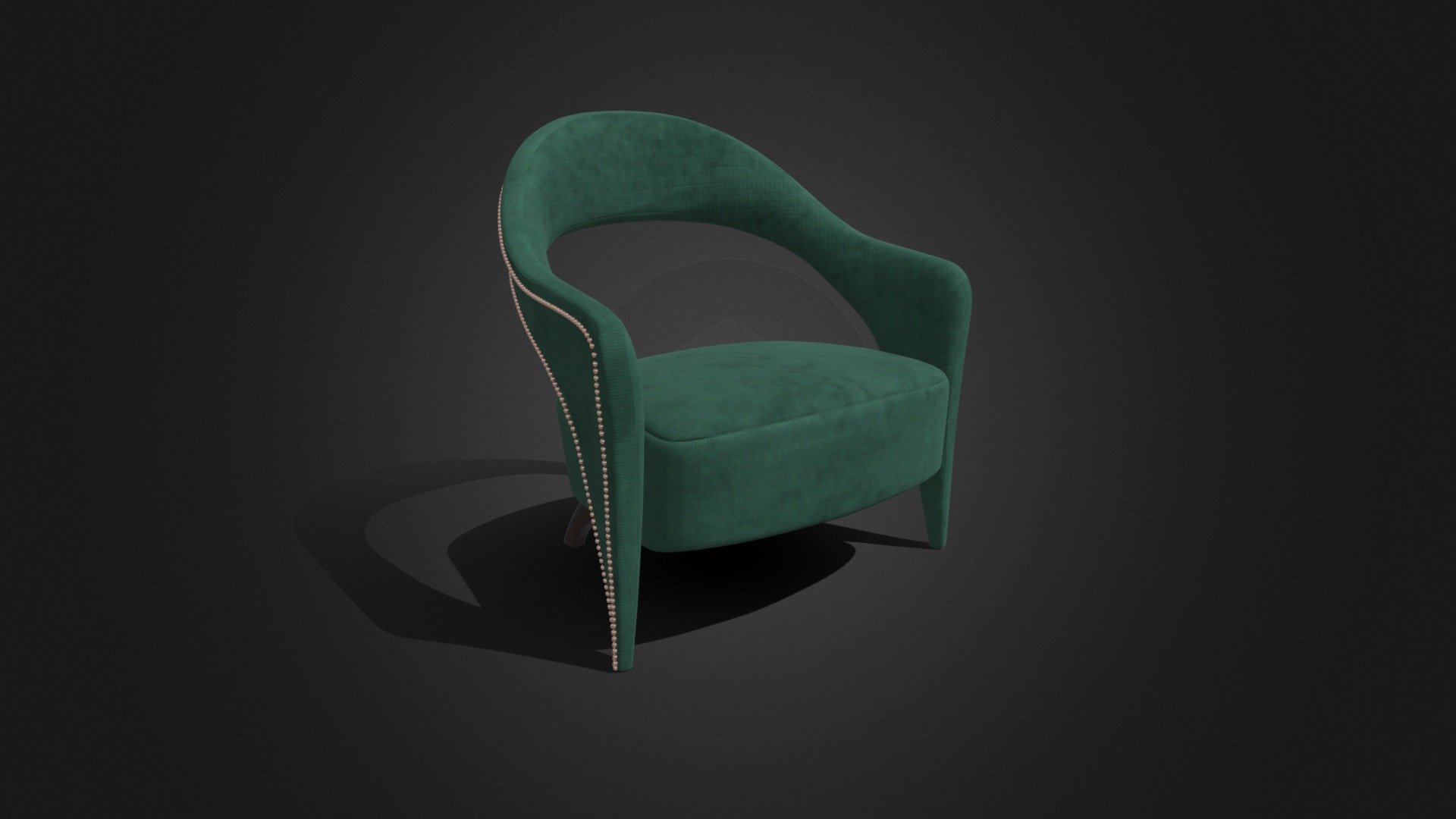 Tellus Armchair By Brabbu 3d model