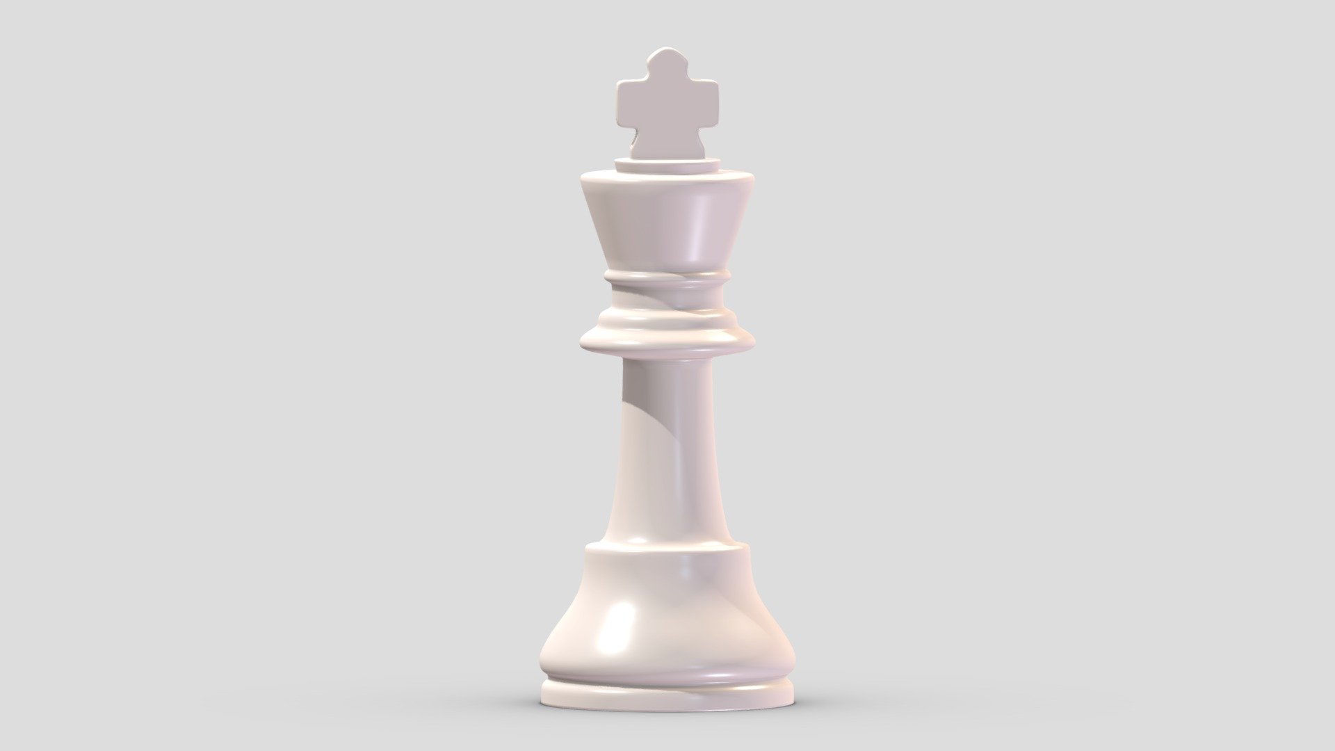 King Chess 3d model