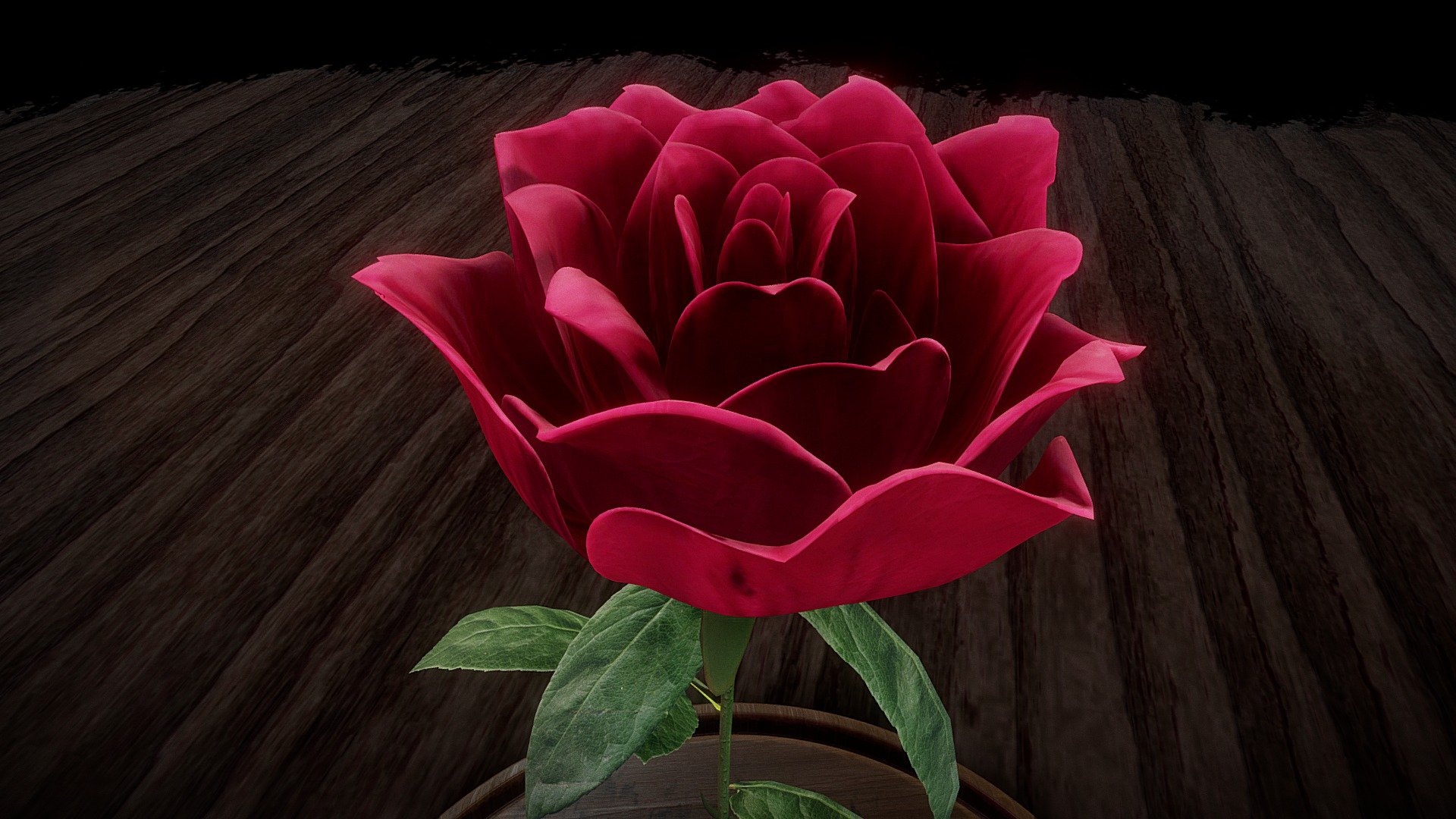 The Rose 3d model