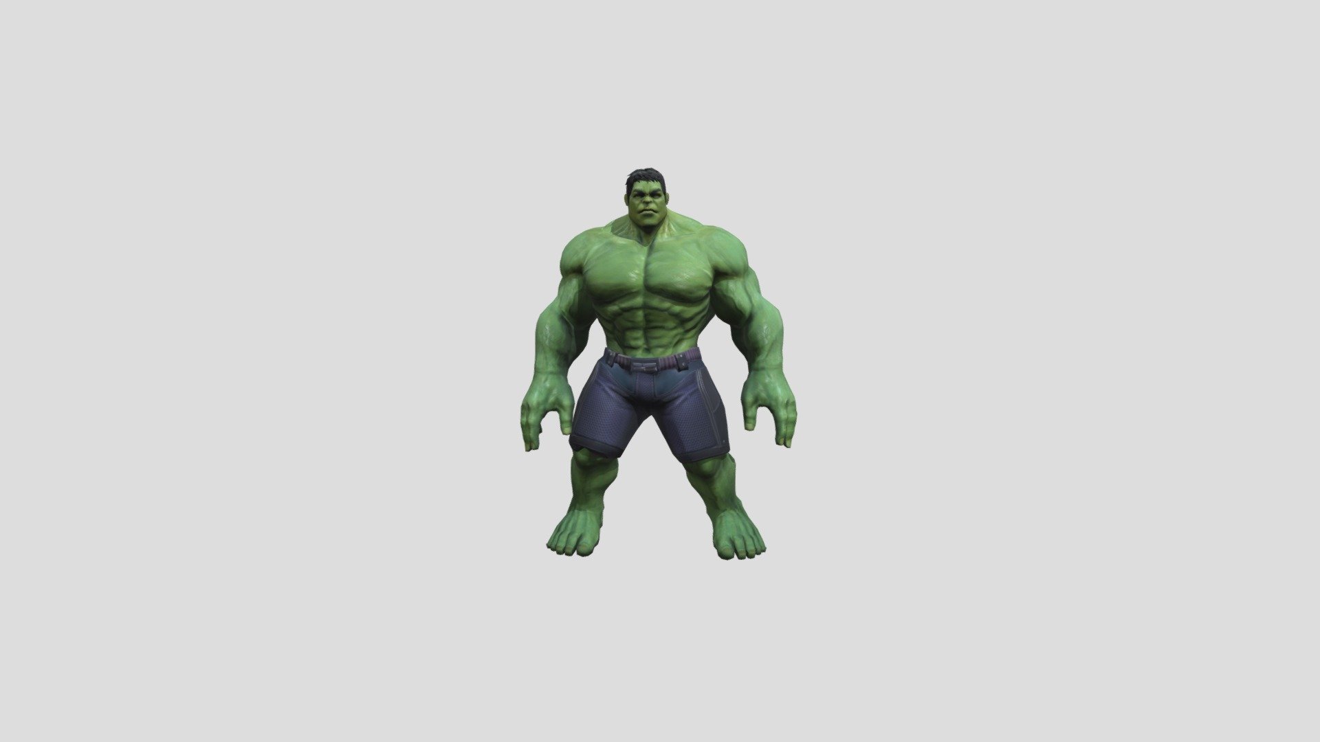 Hulk Anim 3d model