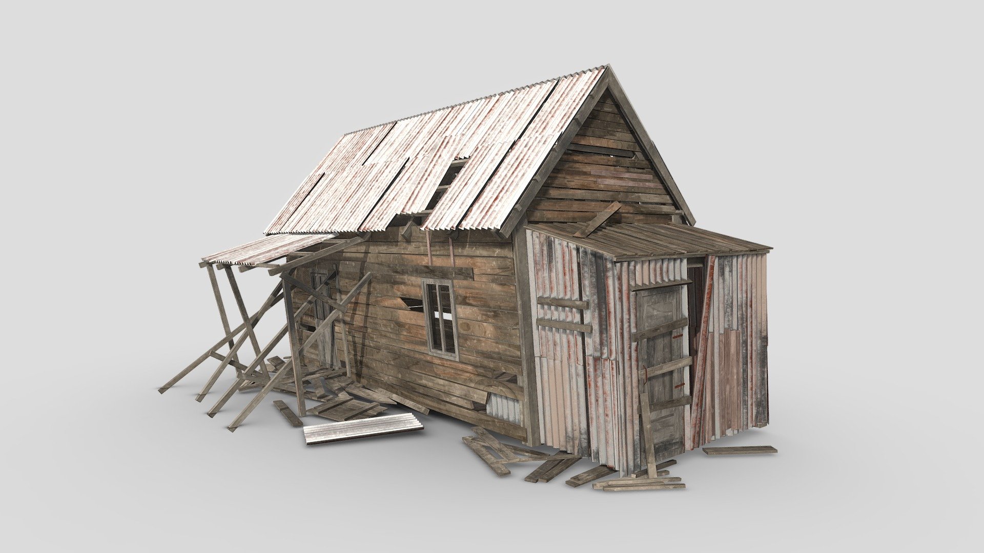 Old House 3d model