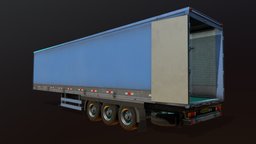 Loading Bay Truck Trailer LOD0