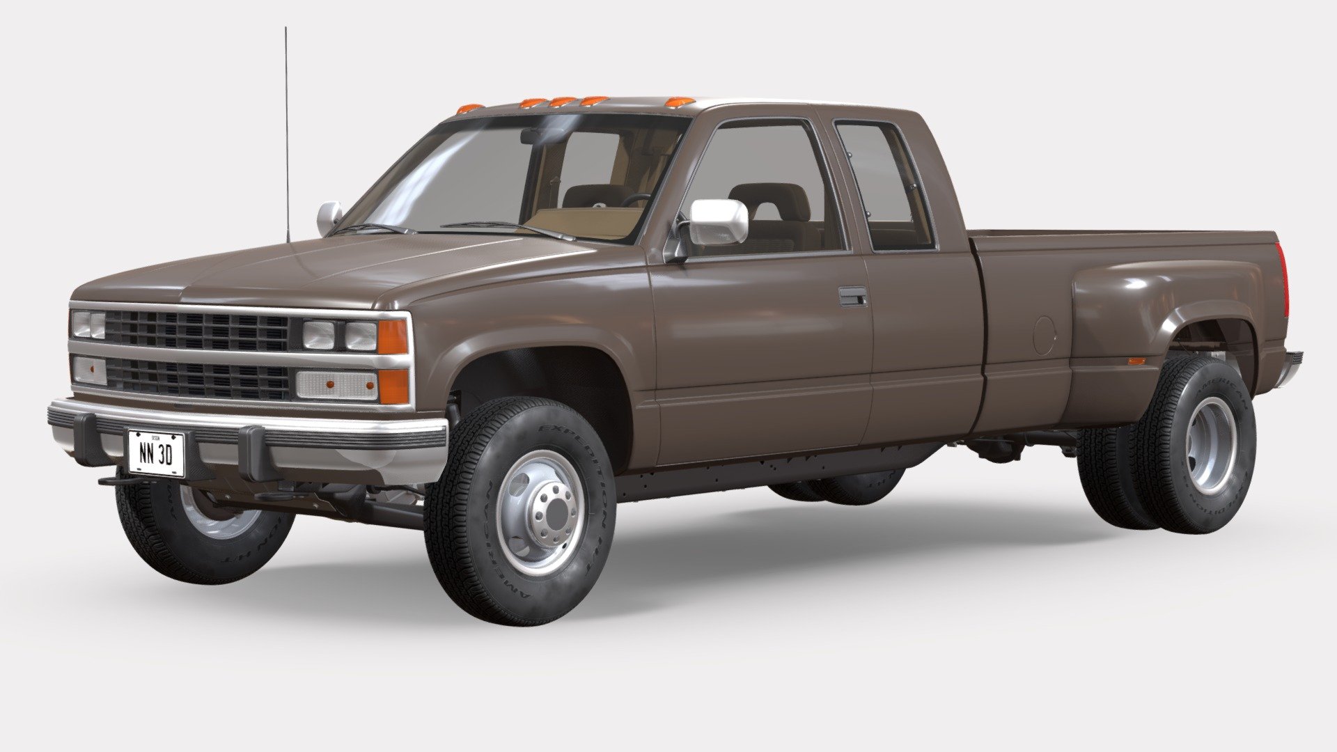 GENERIC PICKUP TRUCK 26 3d model