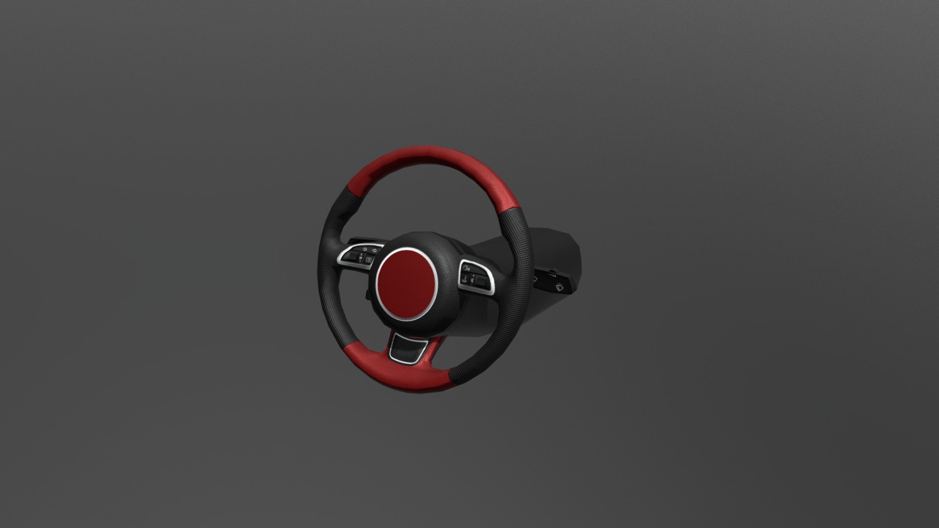 Steering Wheel 3d model