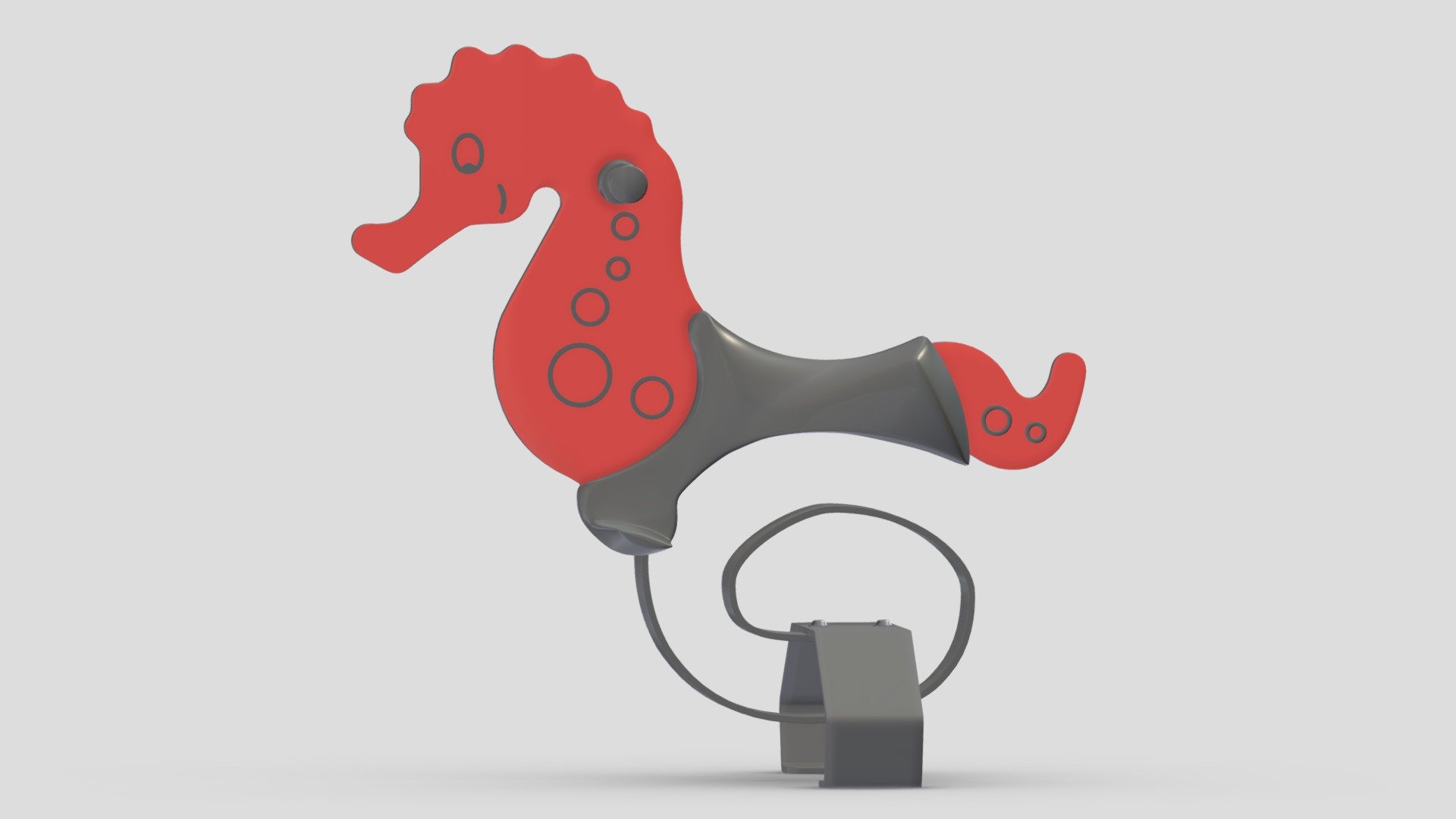 Lappset Seahorse 3d model