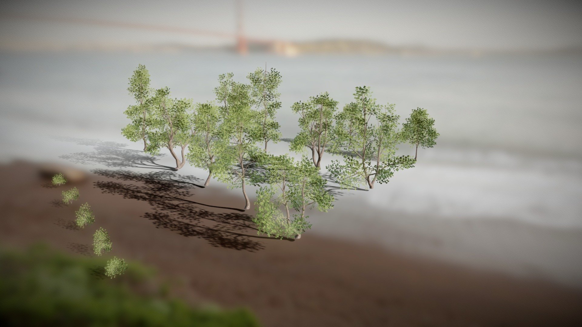 Mobile Tree Pack 2 3d model