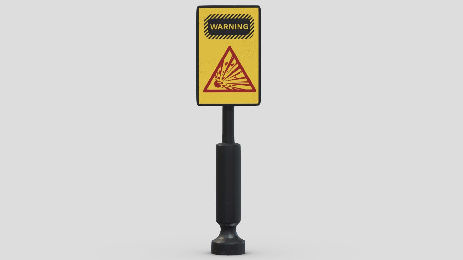 Street Sign 23 3d model