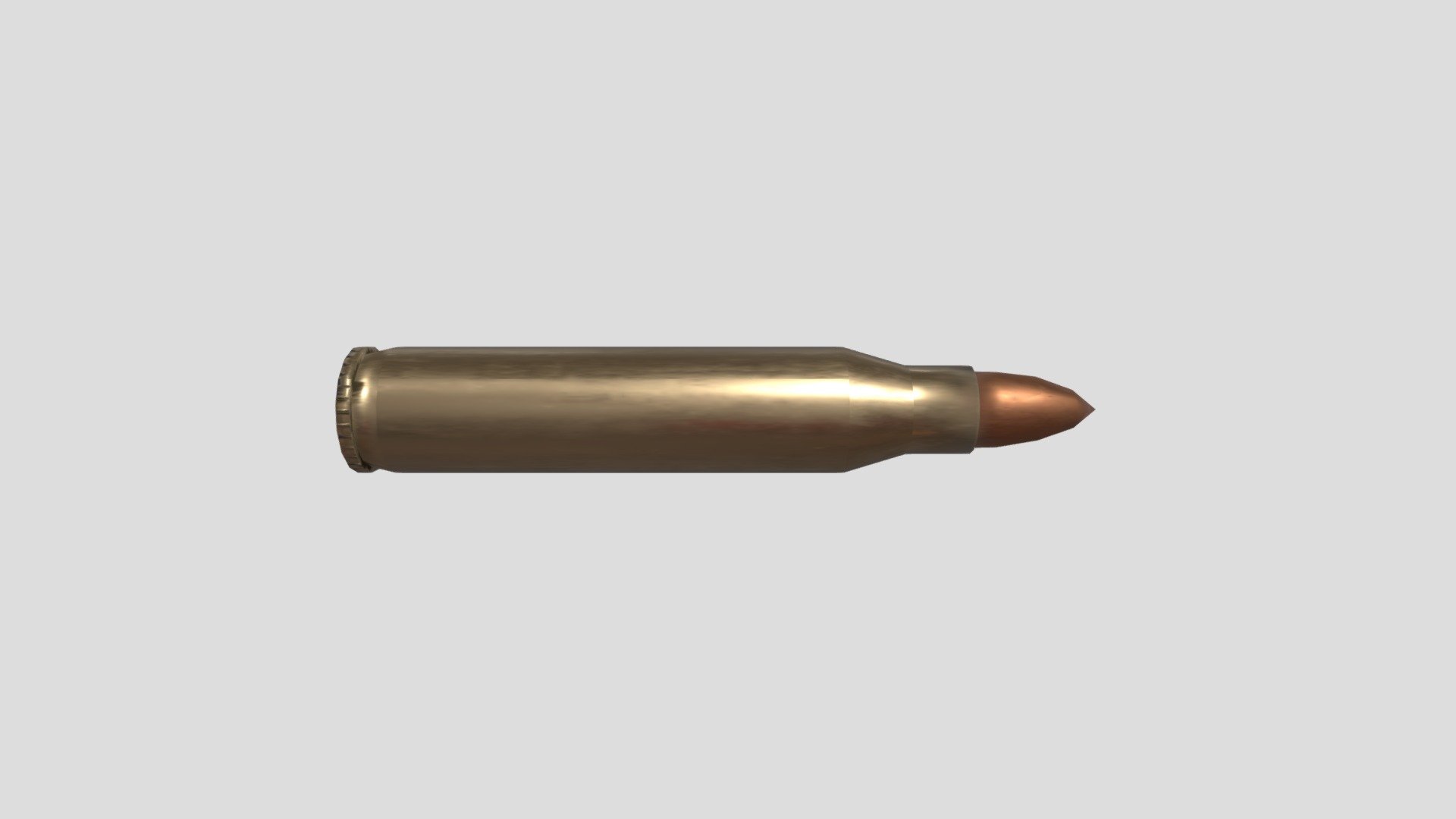 Bullet 5.56x45 NATO / .223 Remington 3d model