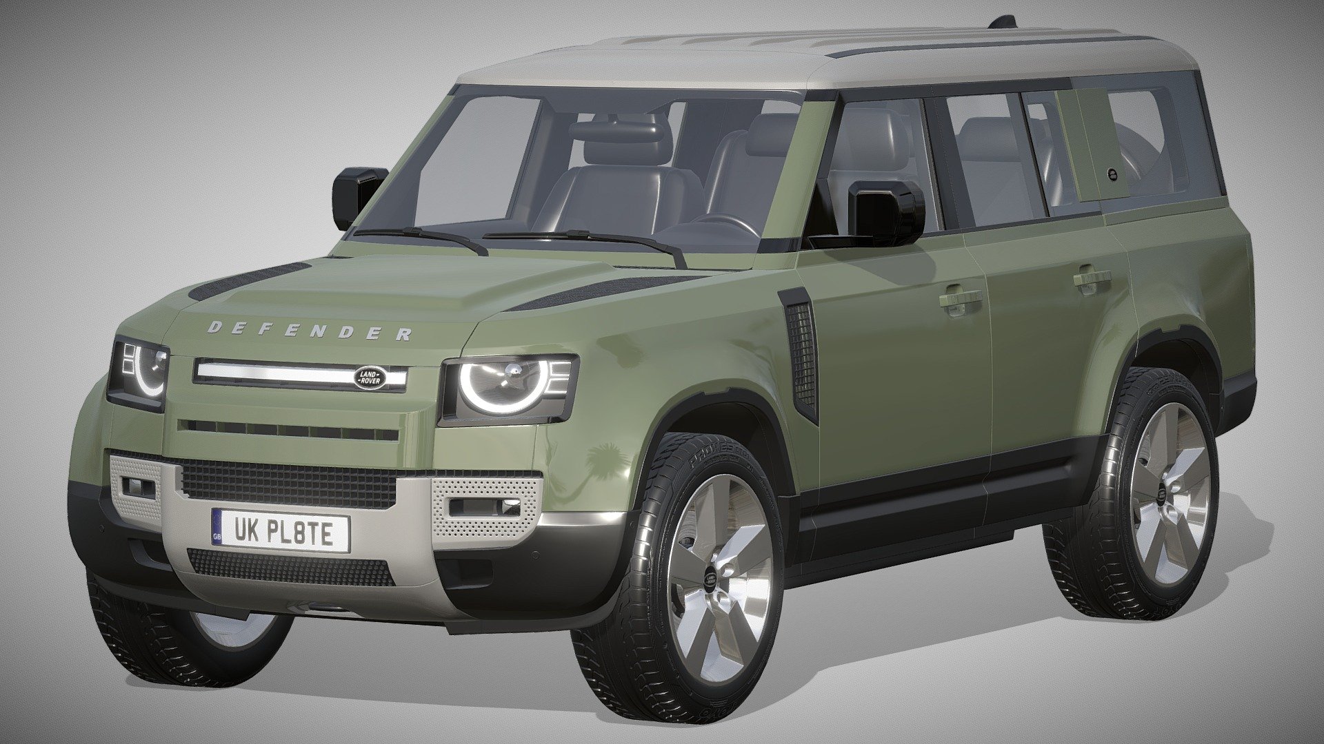 Land Rover Defender 130 2023 3d model