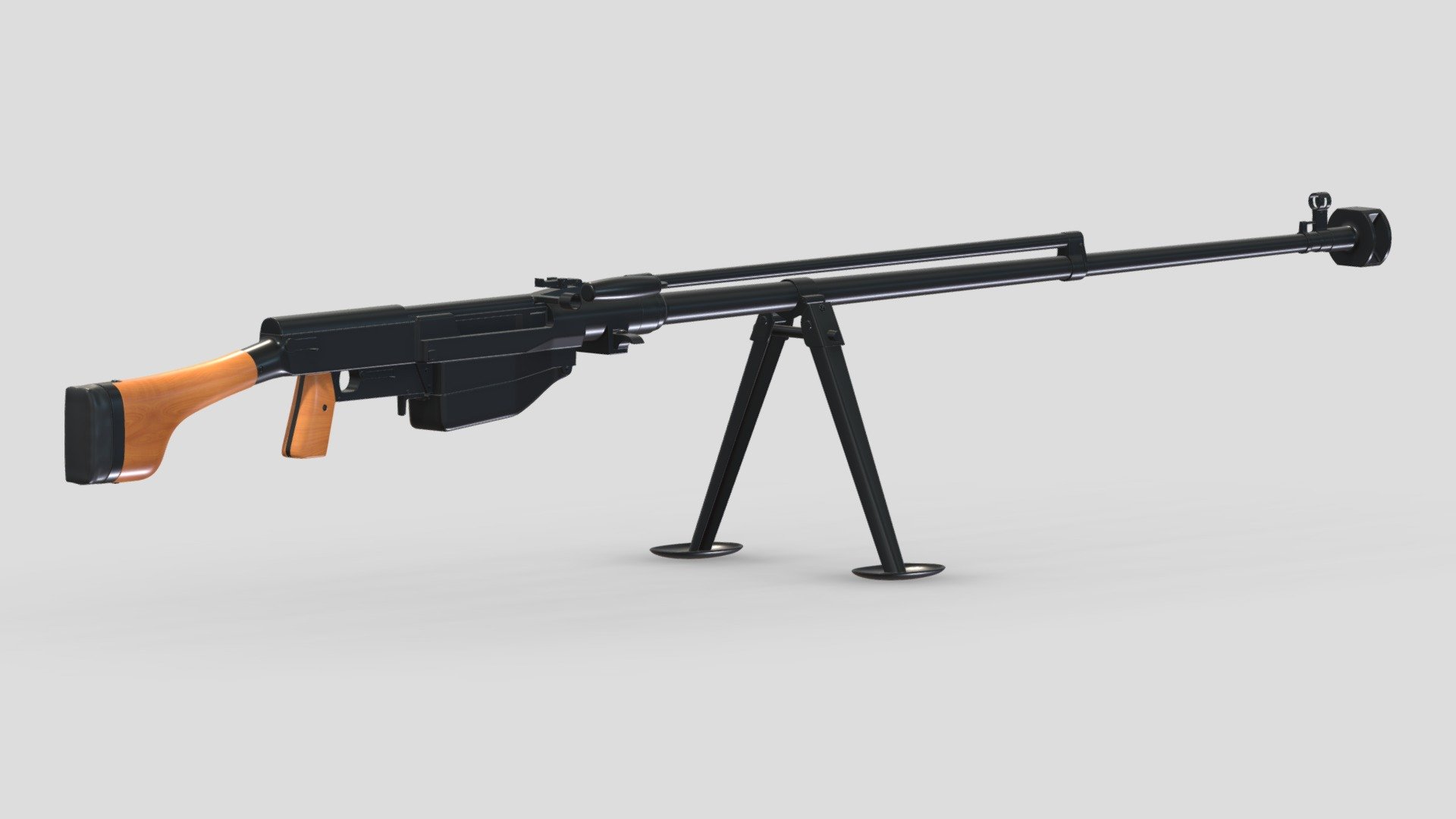 PTRS-41 High-poly Subdivision 3d model