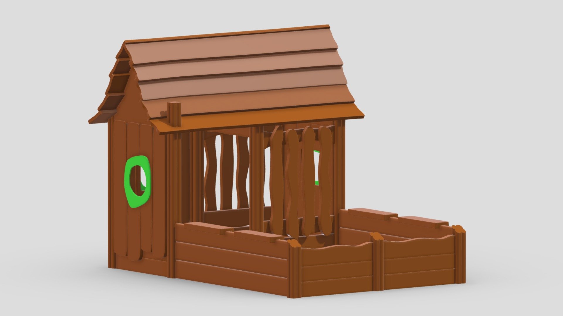 Lappset Beach Hut 3d model