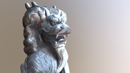 Chinese Lion Statue