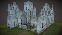 Ungru Manor ruins. Estonia