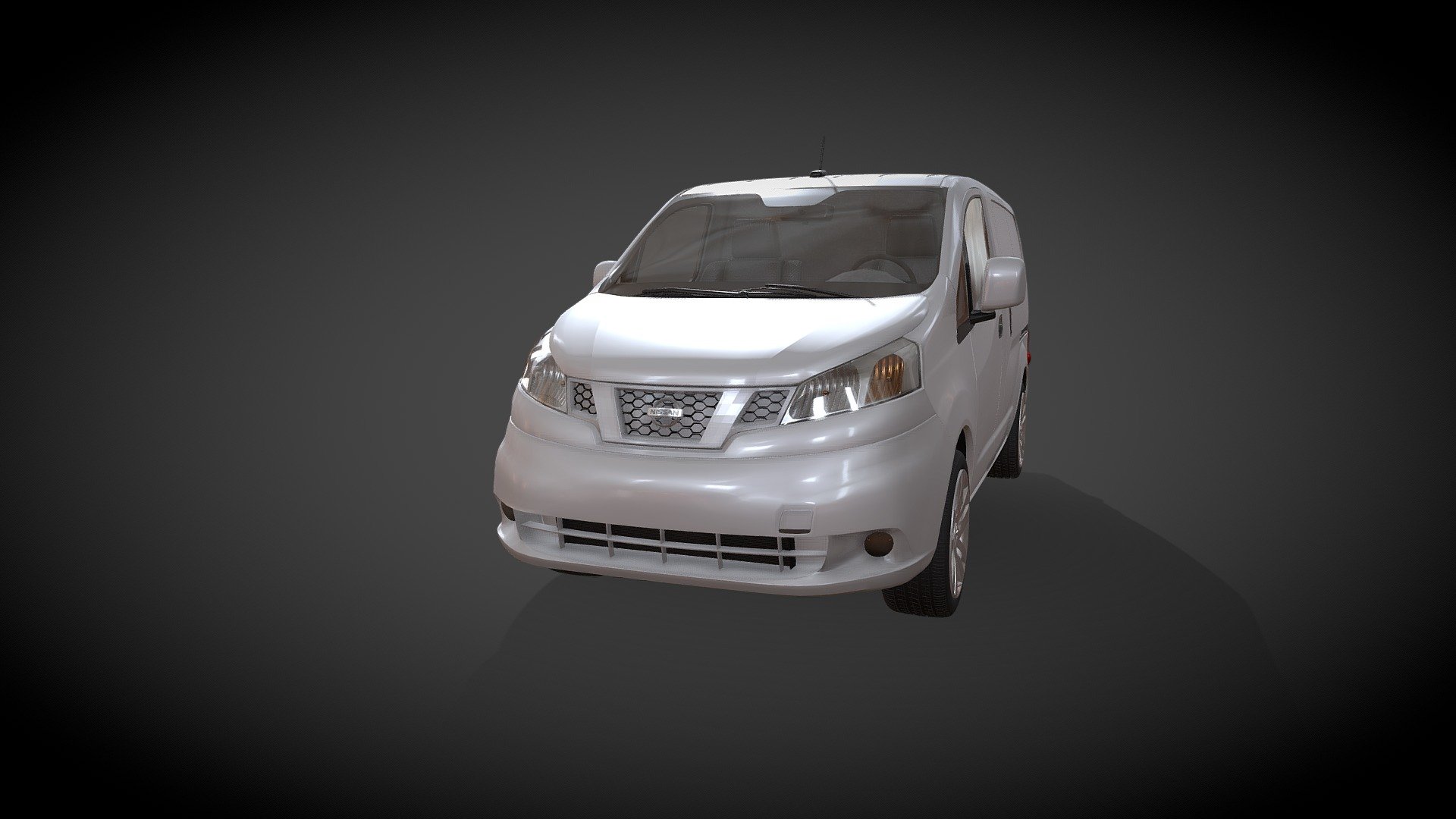 Nisan-nv200 3d model