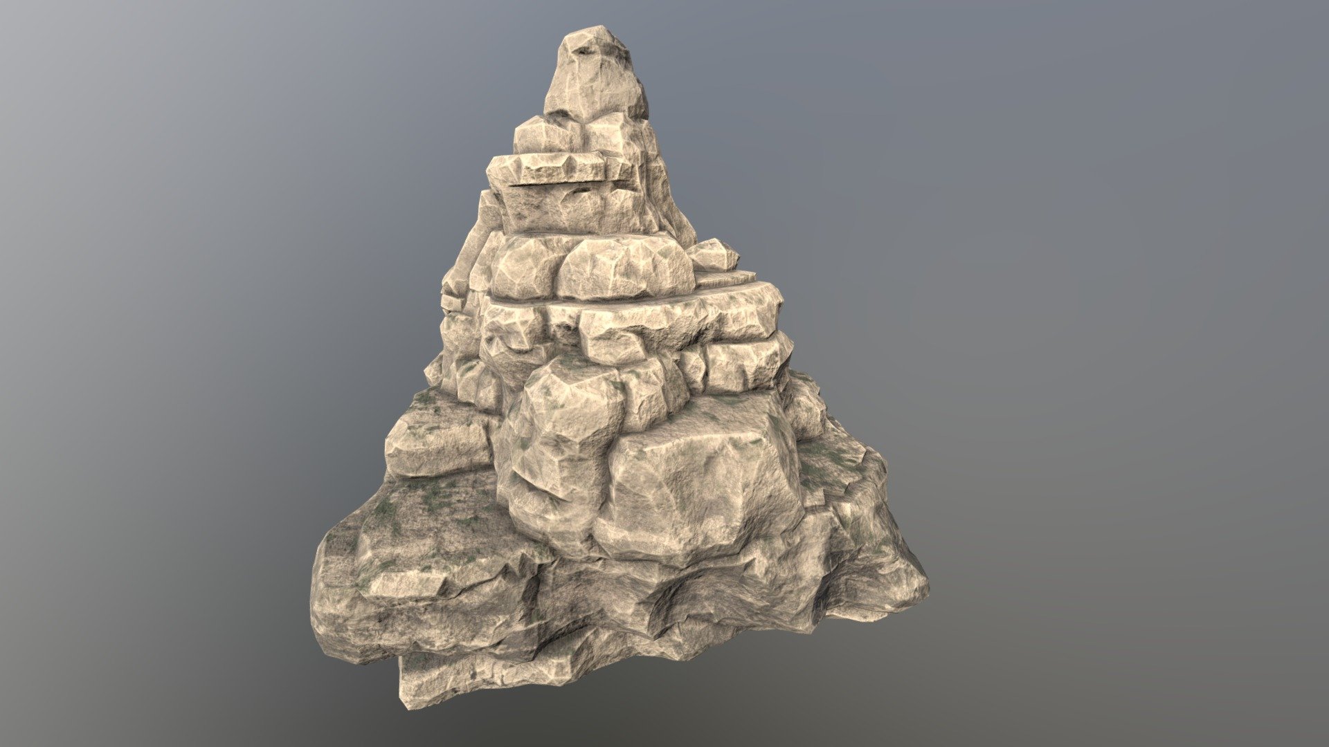 Cliff main form generator test 3d model