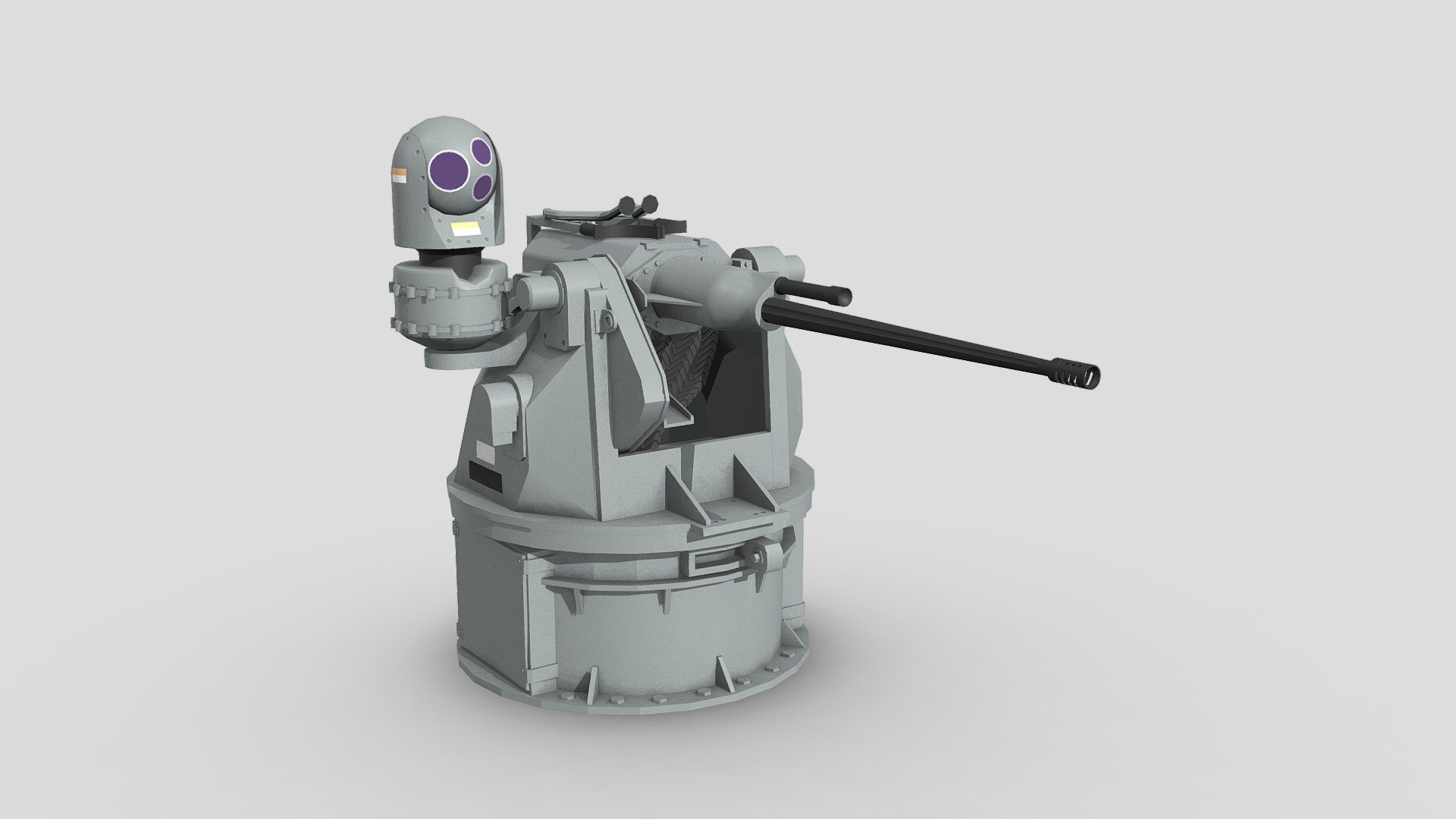 M242 Bushmaster 25mm 3d model