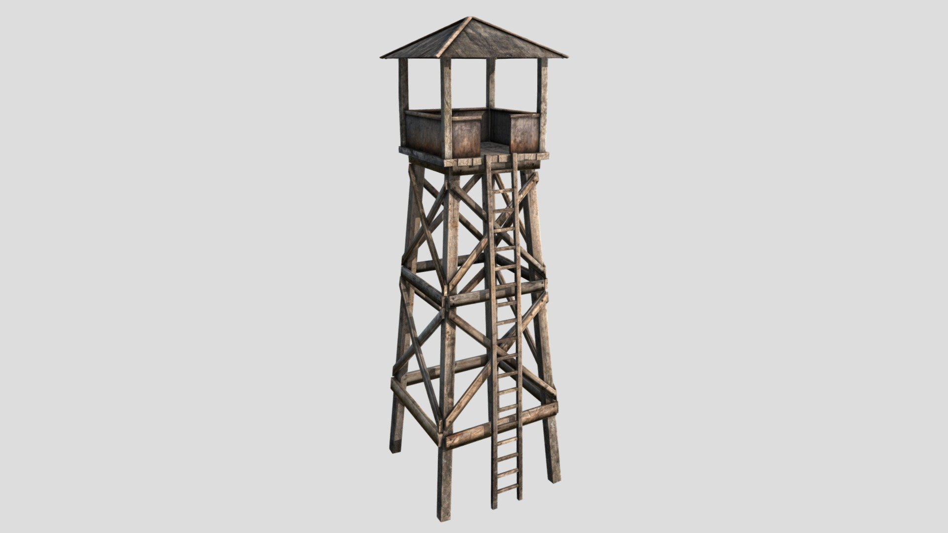 Guard Tower 06 3d model