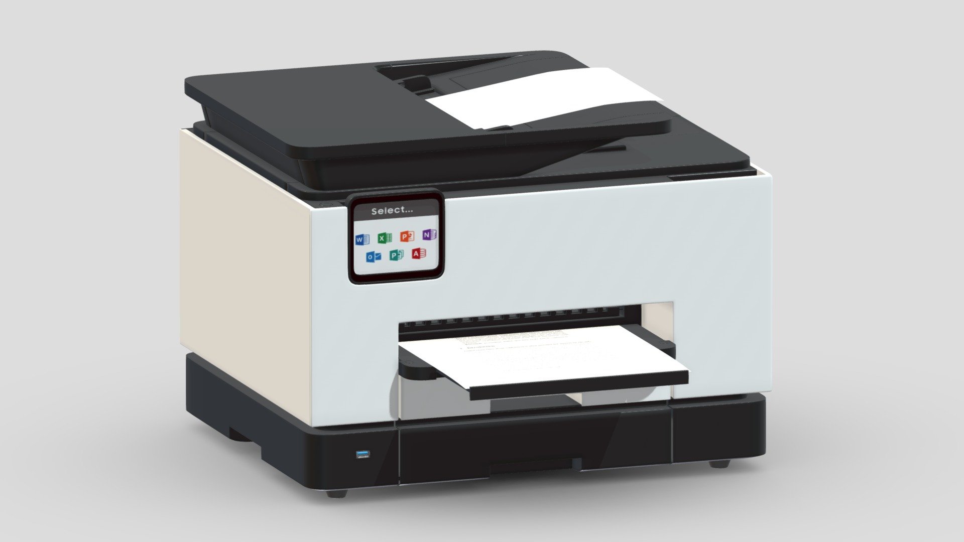 Office Printer 3d model