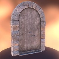 Wooden door