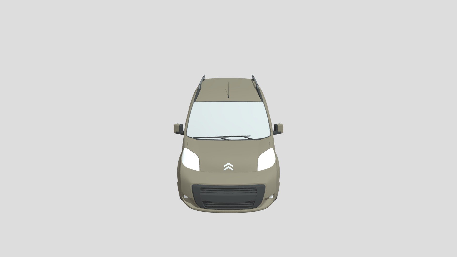 Citroen  Nemo  Multispace 2017 3d model