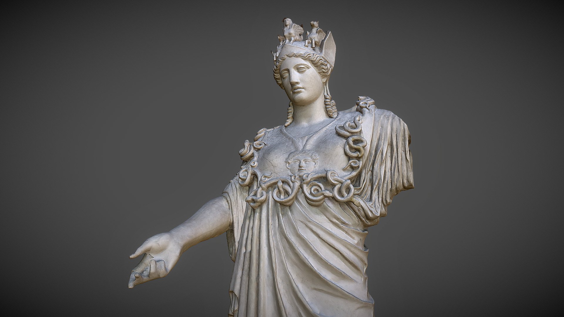 Athena Hope-Farnese 3d model