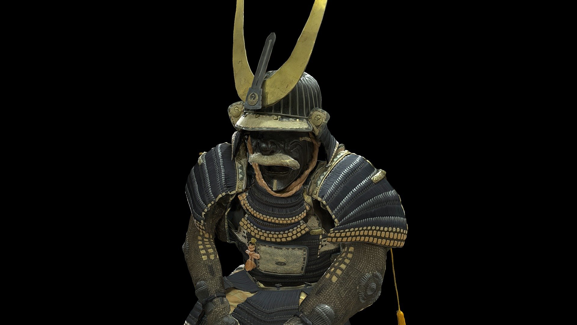 Armour of Edo period 3d model