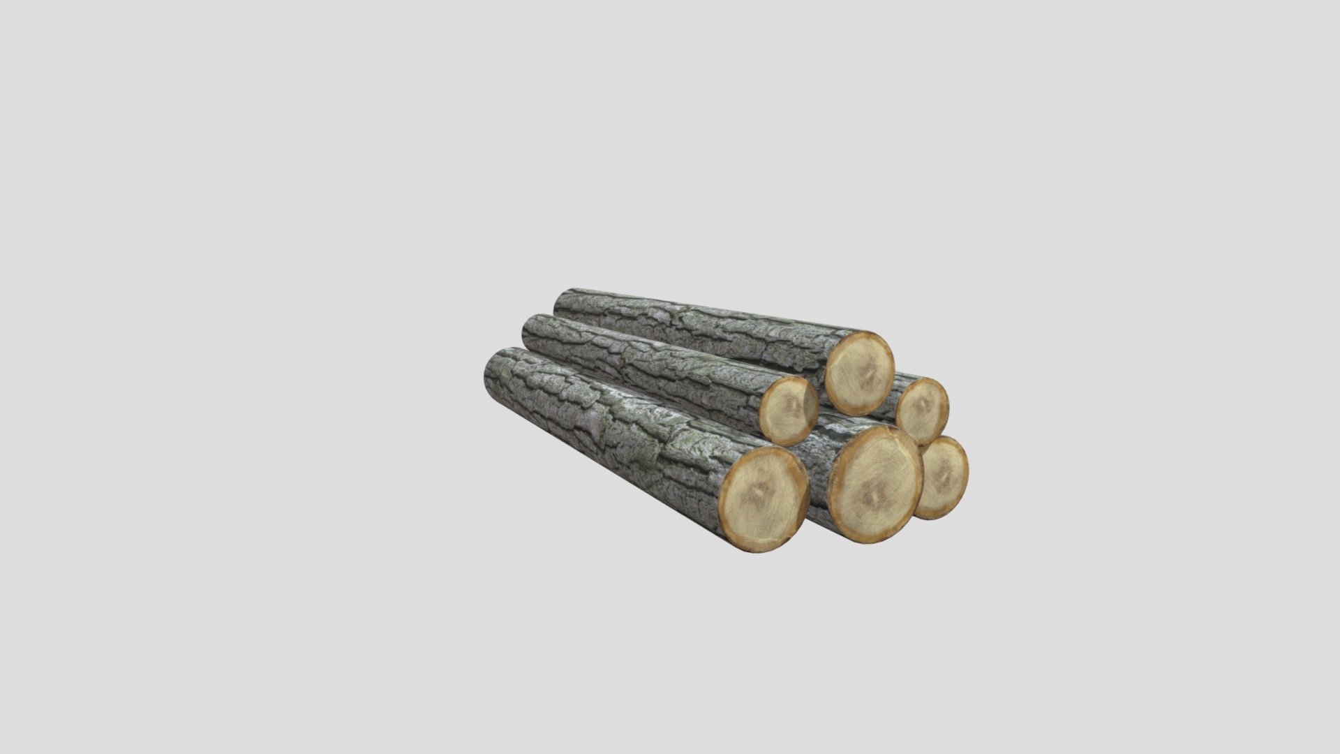 Logs 3d model