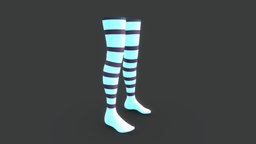 Female Flat Thigh Socks