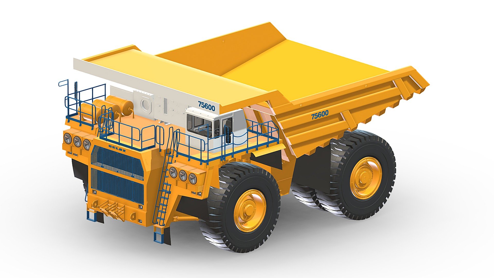 Belaz 75600 Truck 3d model