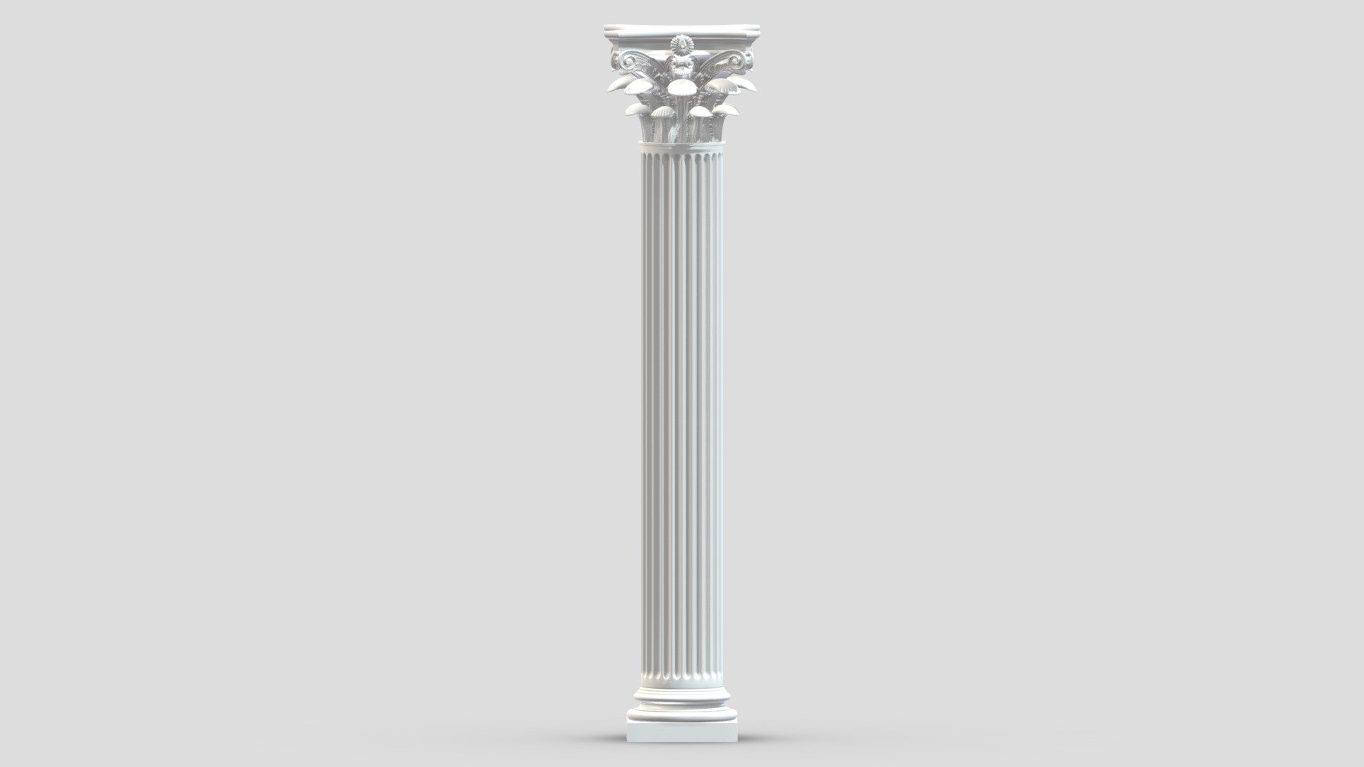 Roman Corinthian 3d model