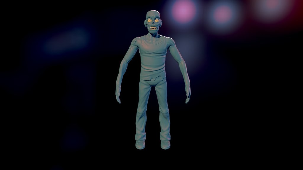 Zombie Sculpt 3d model