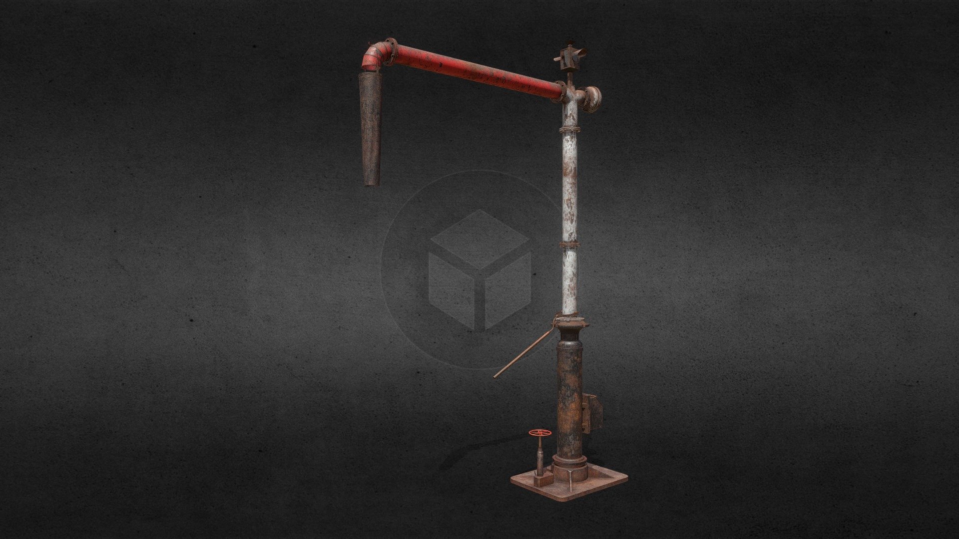 Water Crane 3d model