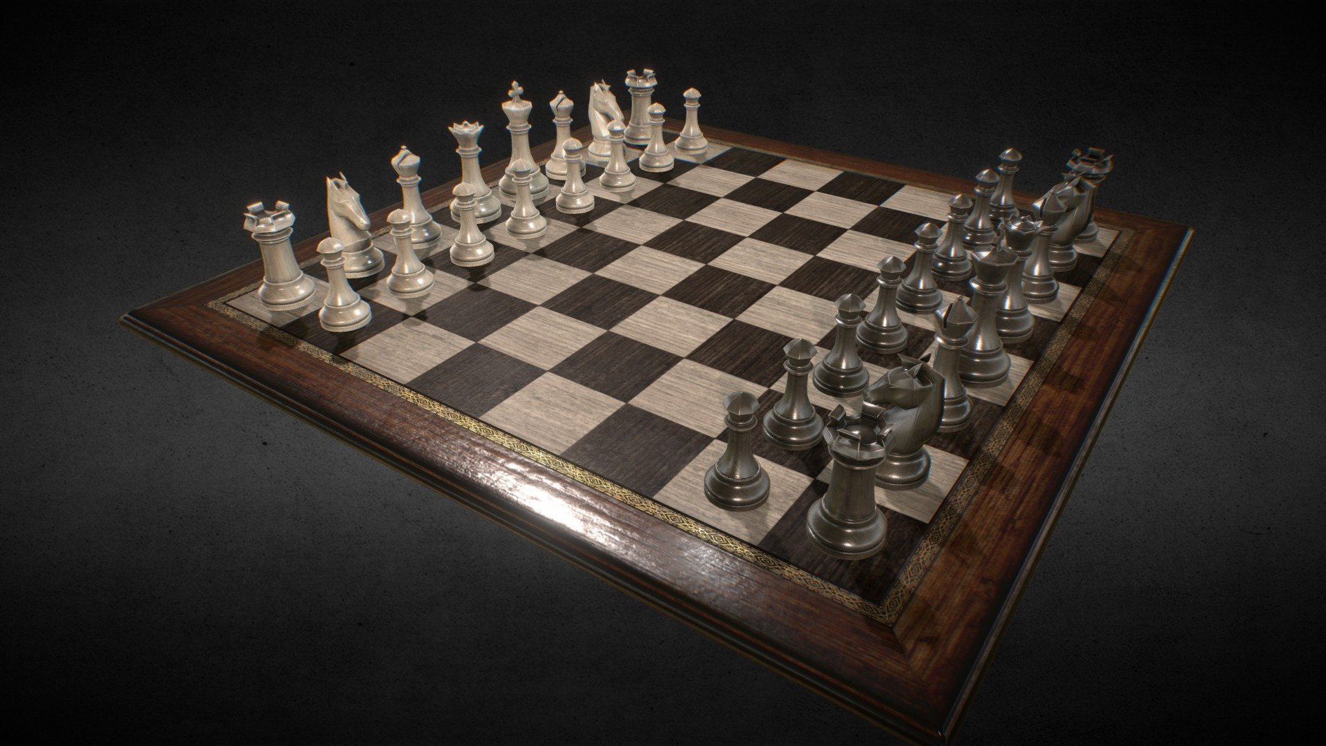 Chess 3d model