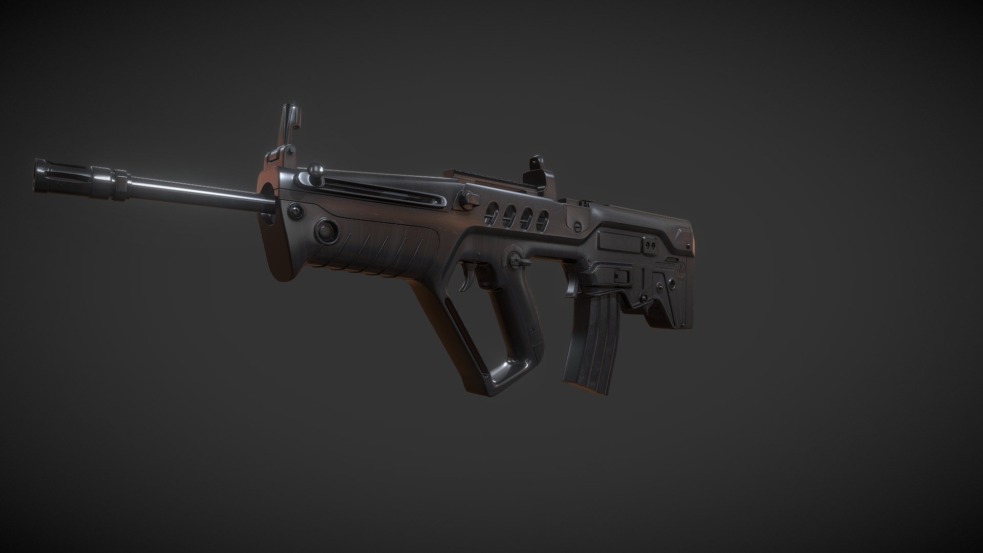 IMI Tavor TAR-21 3d model