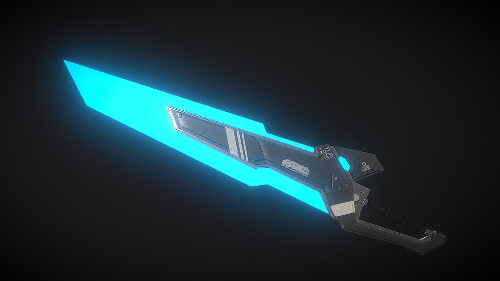 PSO2 Sword 3d model