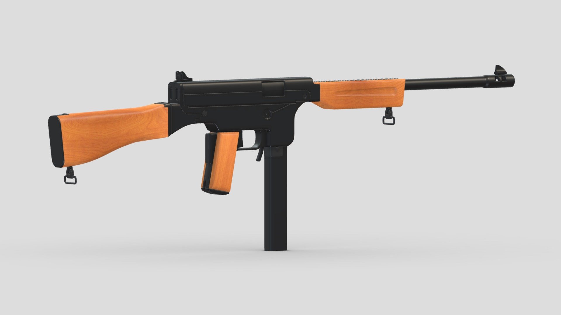 Demro TAC-1 High-poly 3d model