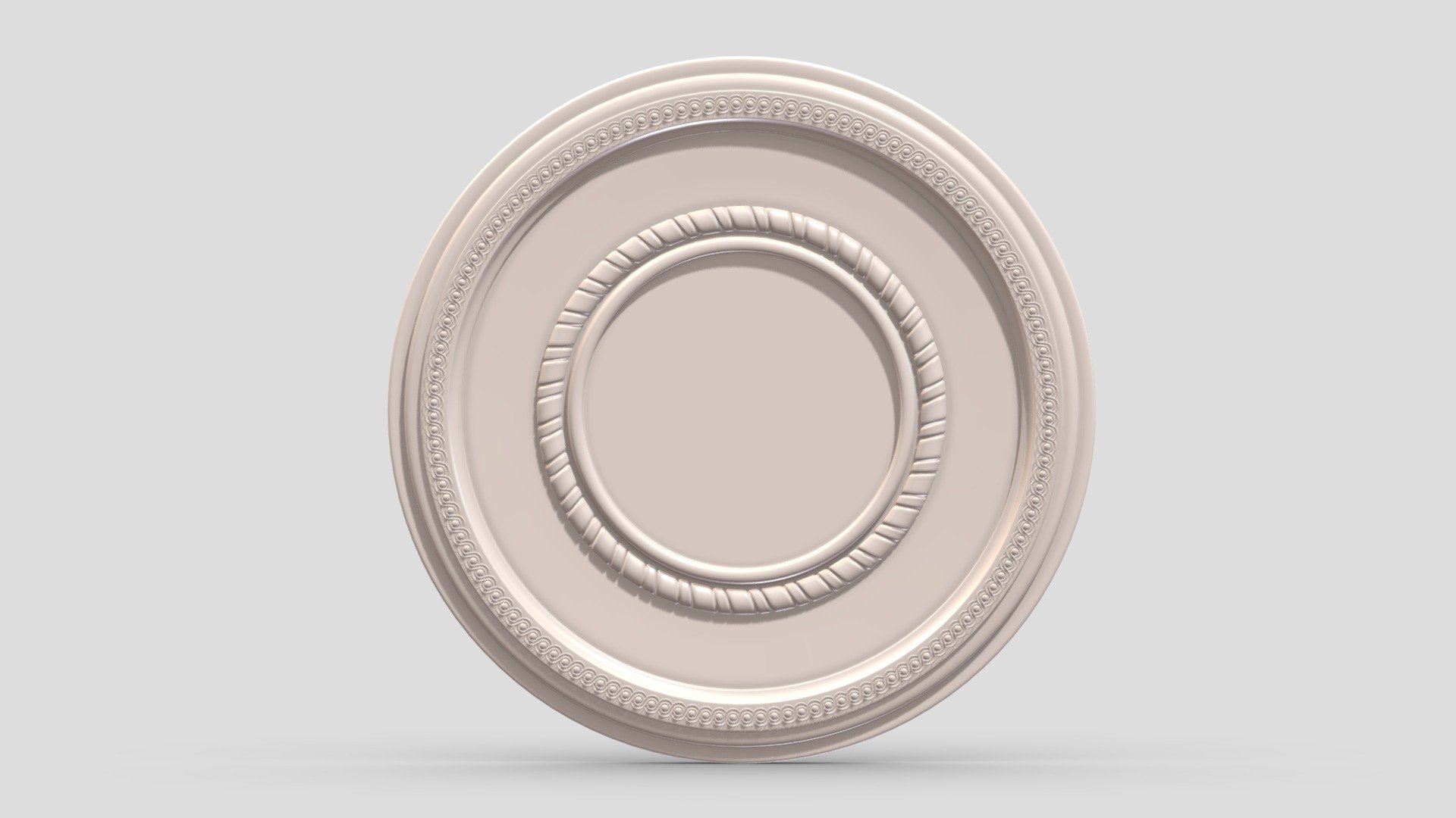 Classic Ceiling Medallion 43 3d model