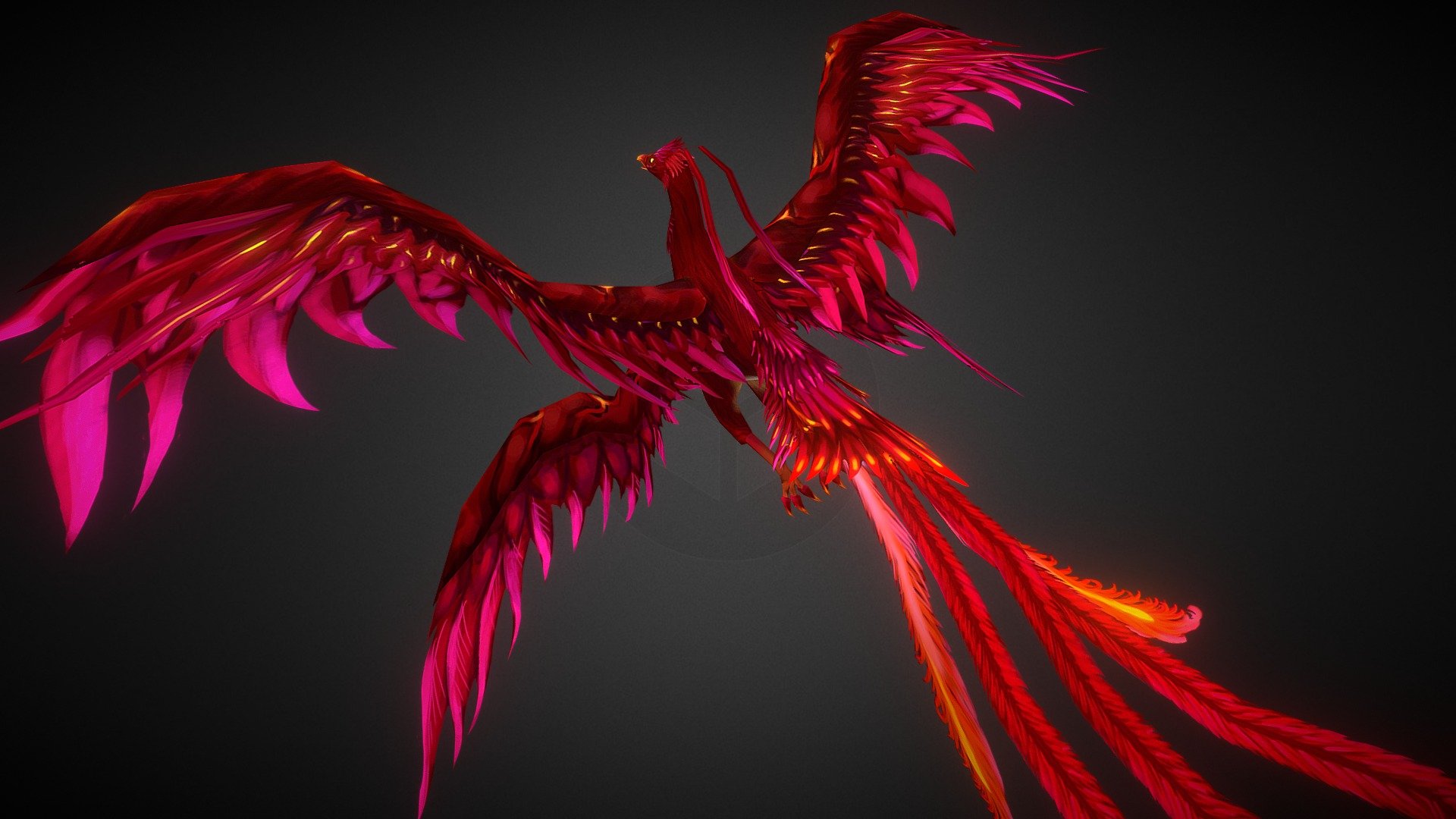 Phoenix 3d model