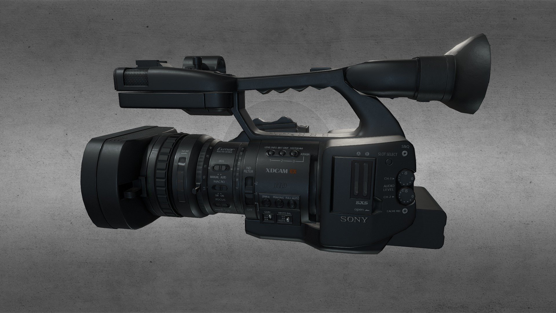 Sony Camera 3d model