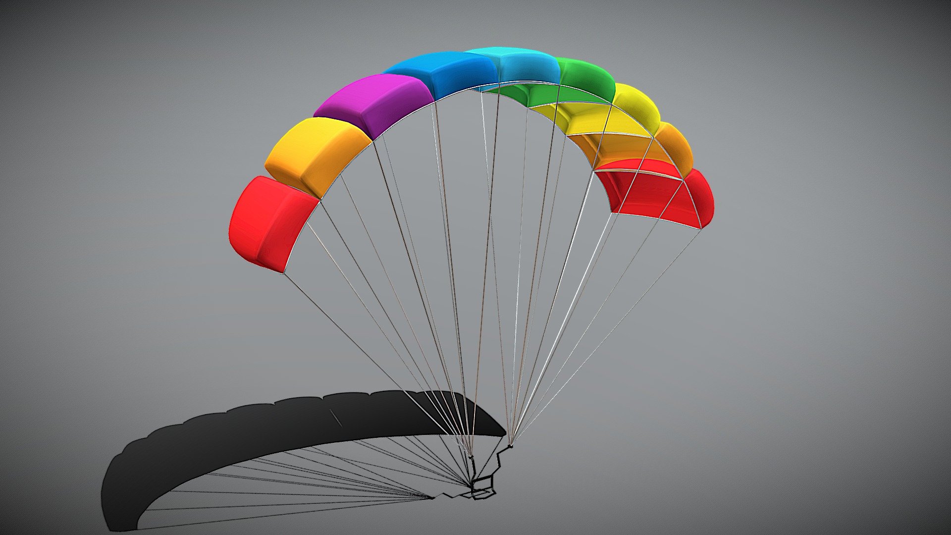 Parachute 3d model