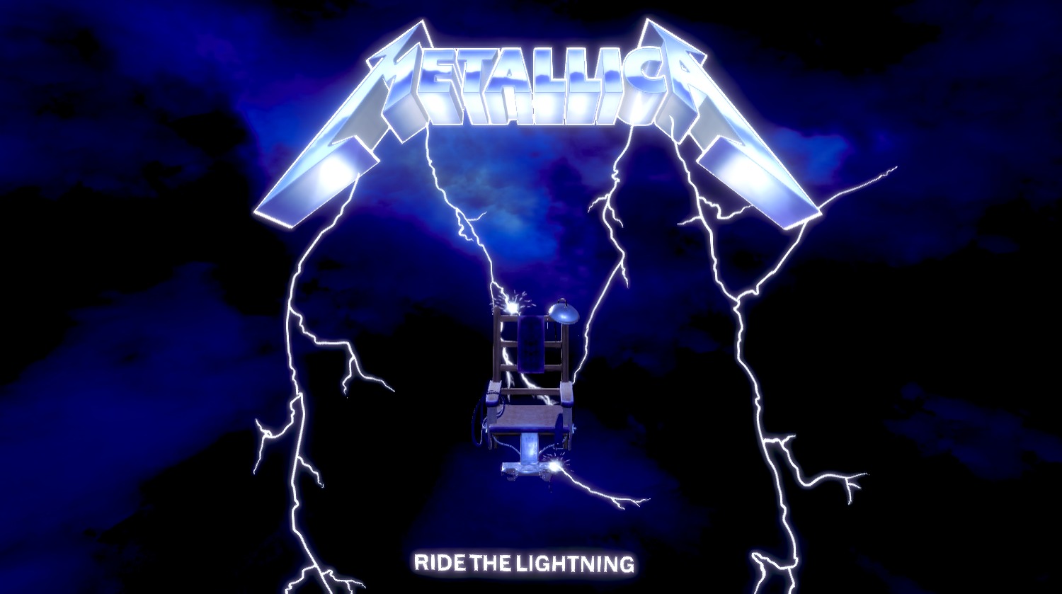 RIDE THE LIGHTNING 3d model