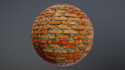 Old Brick Wall PBR Textures