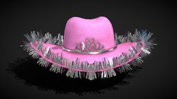 Pink Cowboy Hat / Tiara Cowgirl