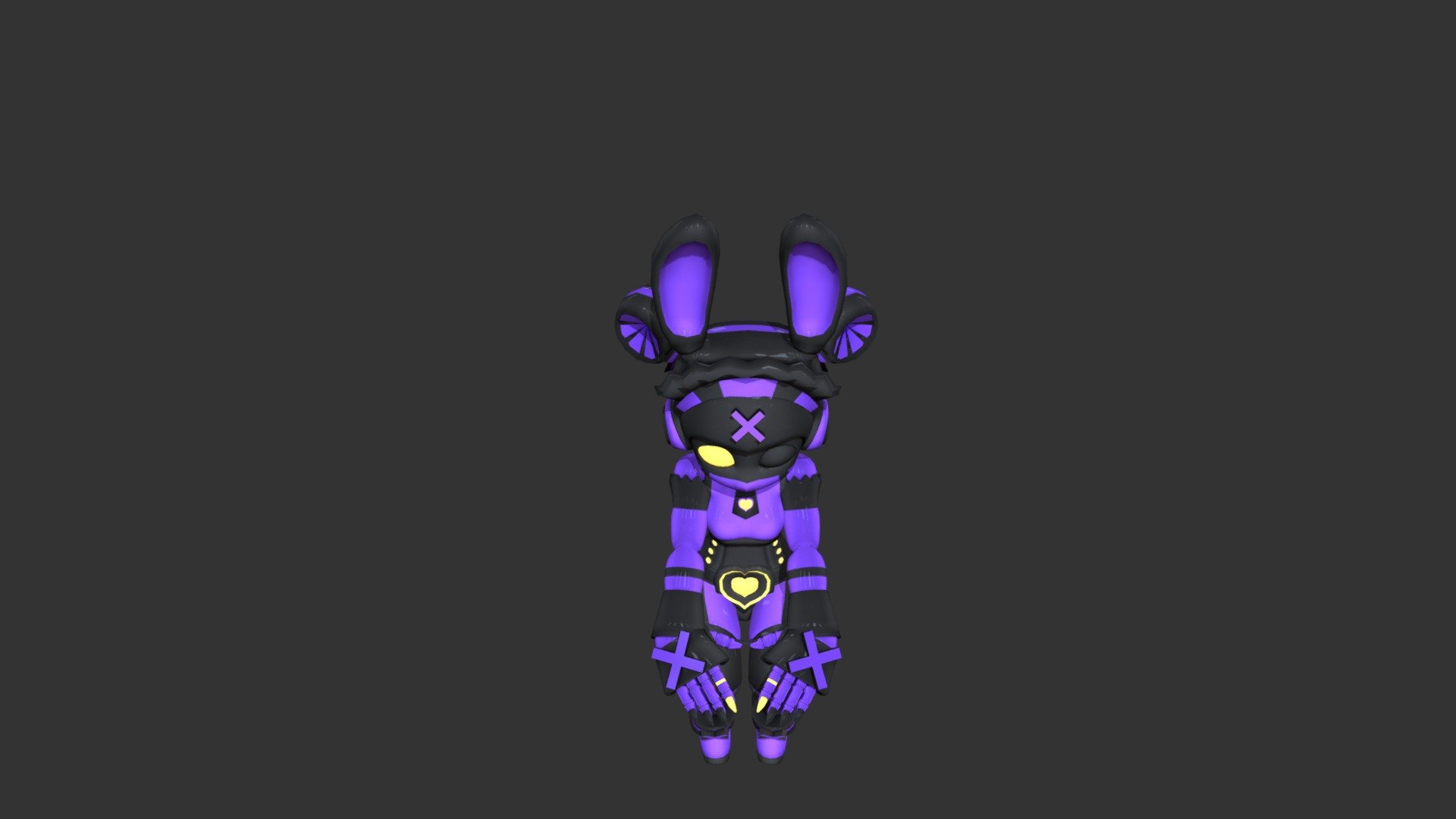 Polybun Bot 3d model