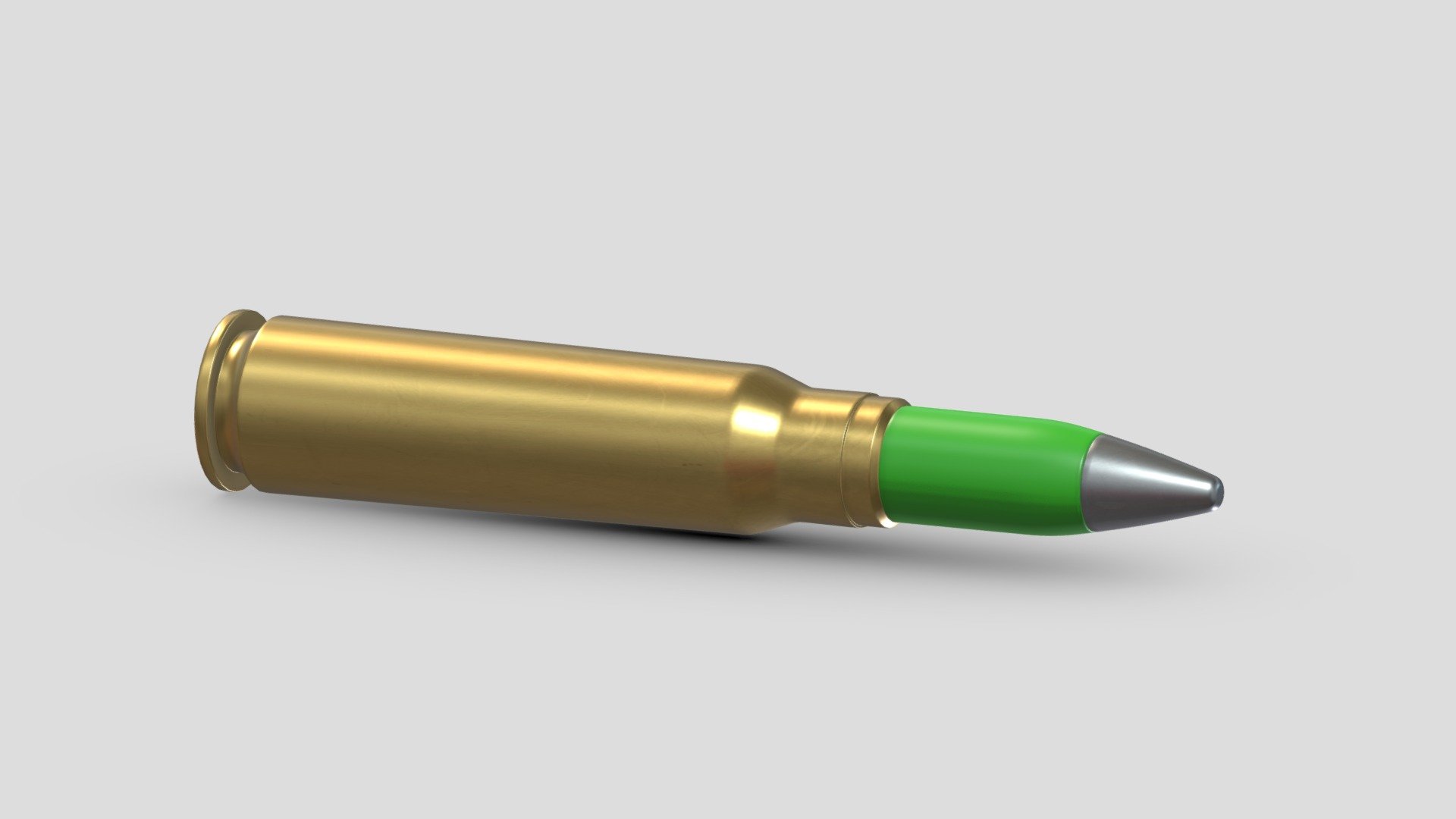 Bullet 30mm Caliber 3d model