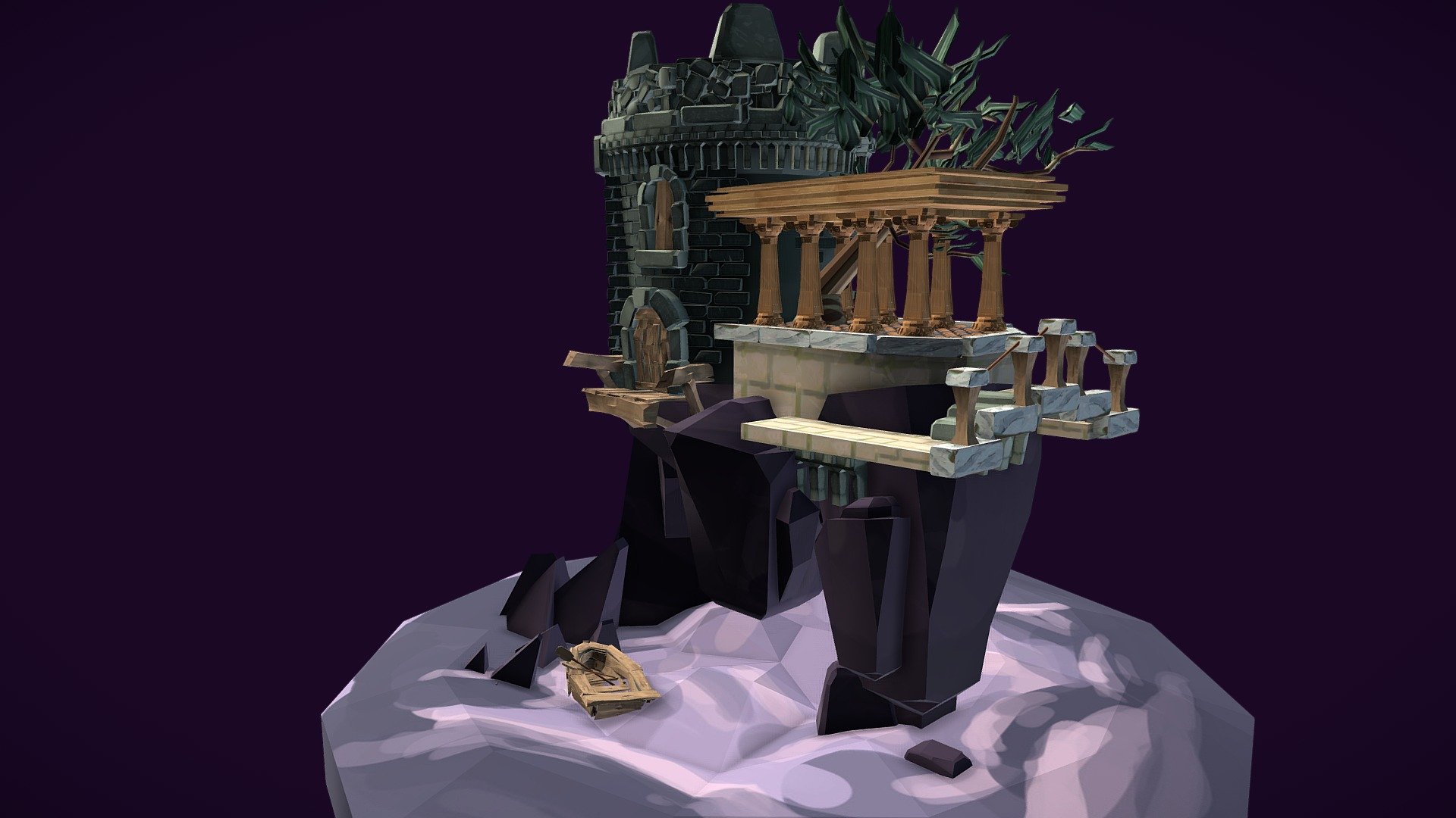 Tormenta Island 3d model