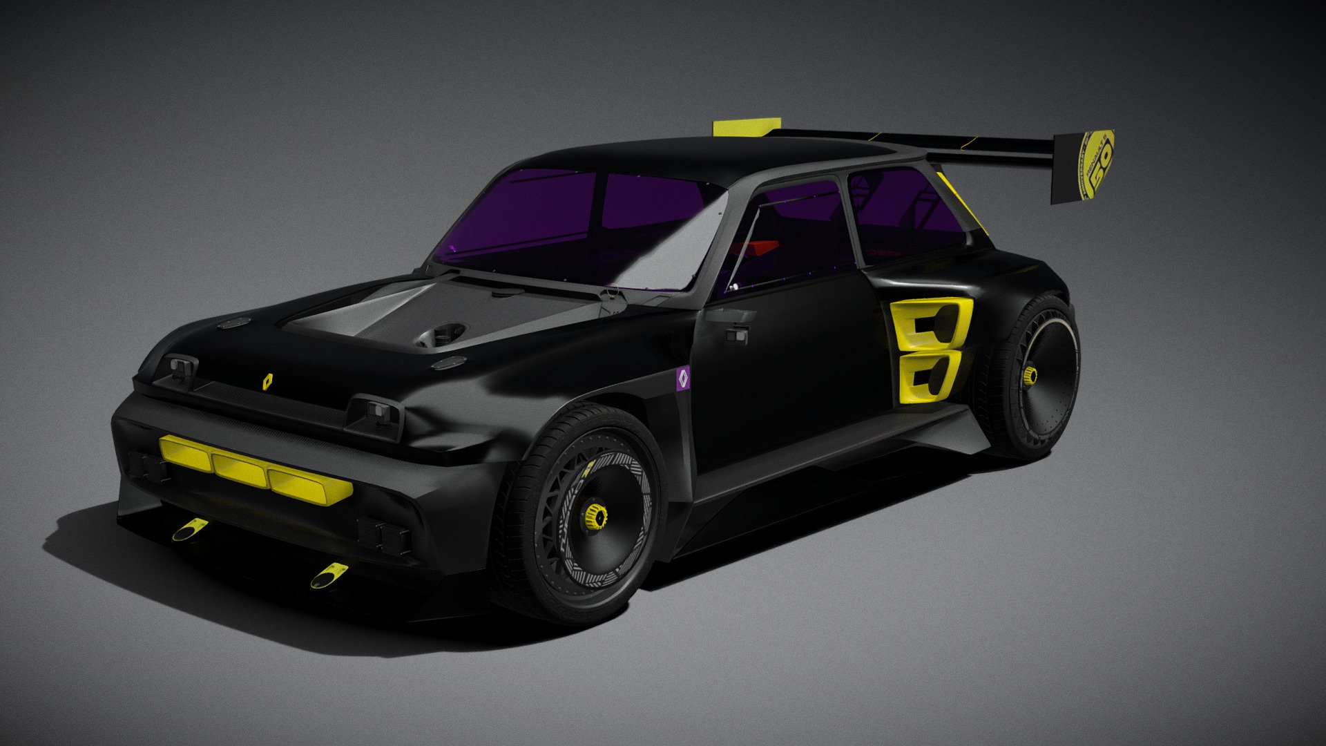 Renault R5 TURBO 3E E-Tech Concept 3d model