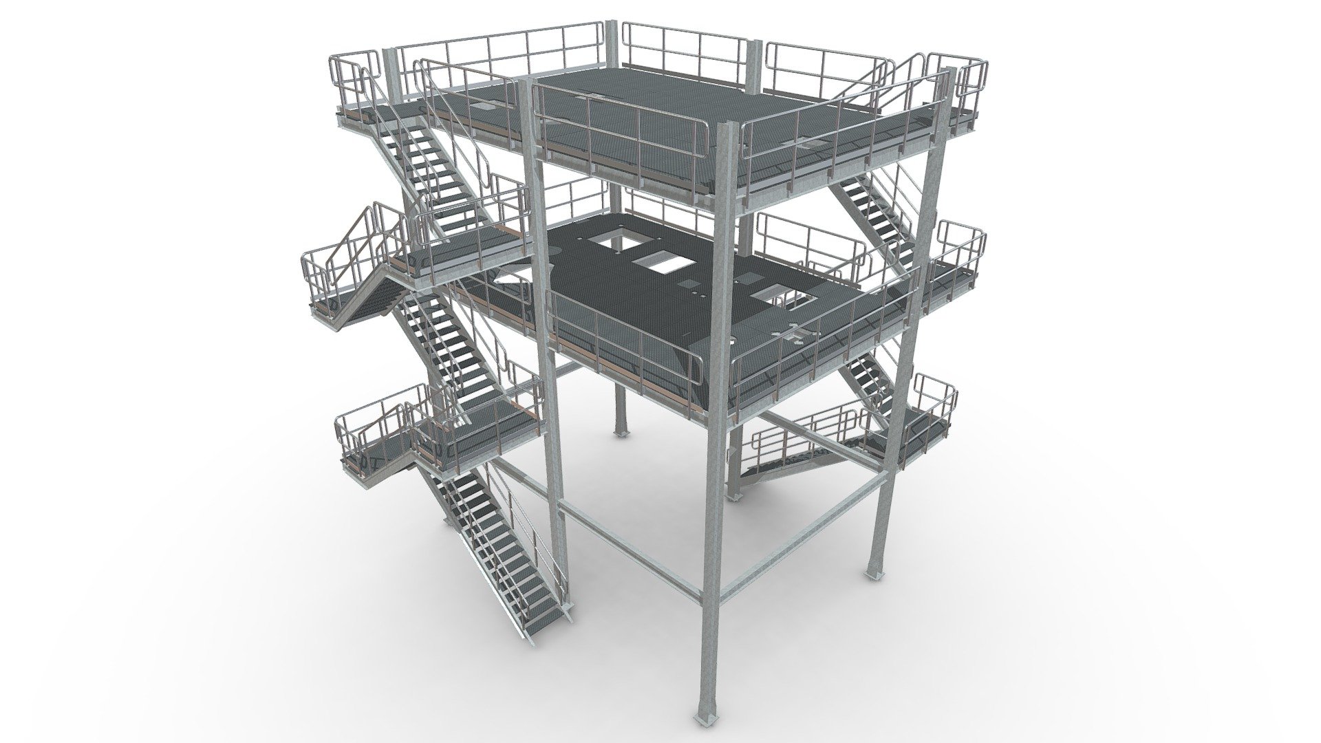 Process Plant UAE 3d model