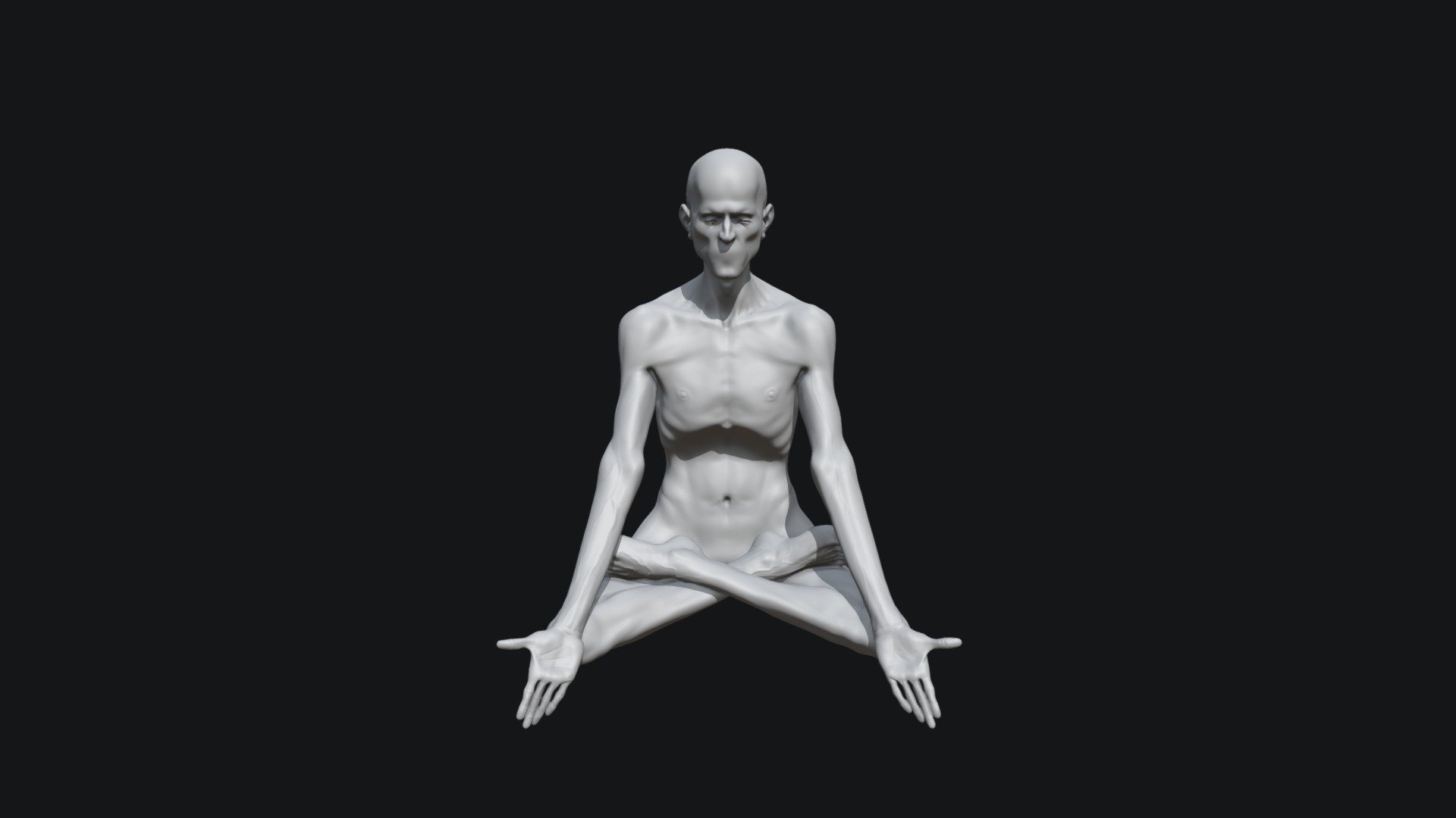 Meditation 3d model